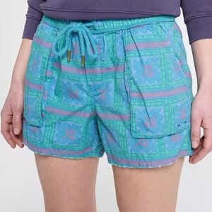 ALPINE DESIGN Lightweight Twill Shorts Womens M Teal Casual Gorpcore Hiking